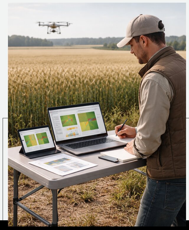 Система AI прогнозирования урожайности для точных агрономий в Энгельсе