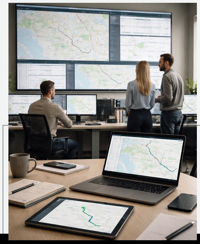 Трекинг грузов и Fleet Management, мониторинг автопарка в Энгельсе