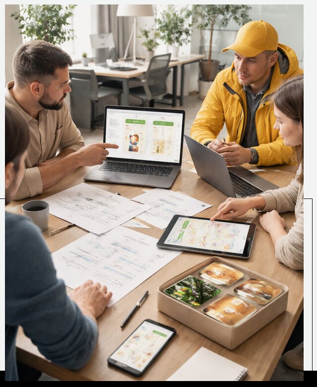 Разработка агрегатора доставки еды в Энгельсе от 15989 р., АвикейЭнг