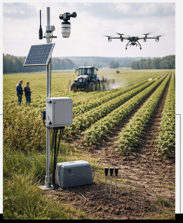 Разработка IoT мониторинга полей в Энгельсе от 9060 р. | АвикейЭнг